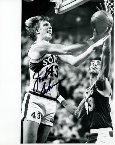 Jack Sikma Autographed Signed 8x10 Photo Seattle Supersonics MCS Holo #70300