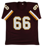 Joe Jacoby Signed Washington Redskins Jersey Inscribed "3x SB Champ" (Beckett)