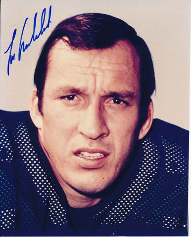 Tom Woodeshick Eagles Signed/Autographed 8x10 Photo PASS 125762