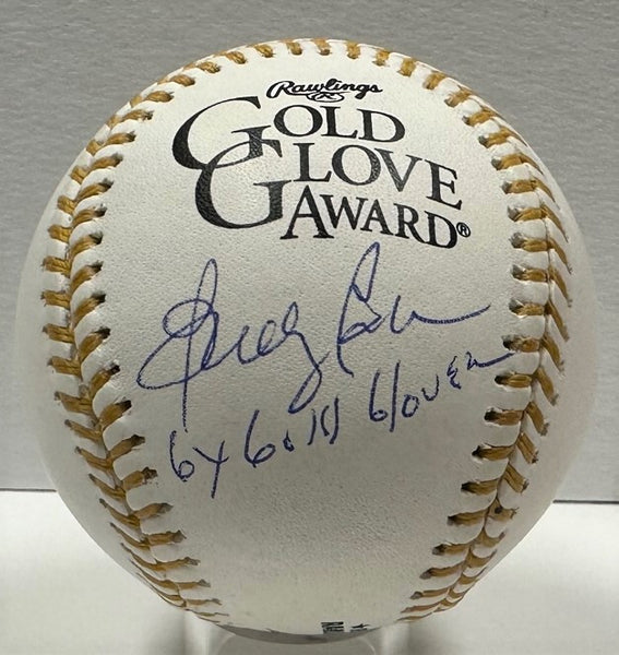 Rangers BUDDY BELL Signed Gold Glove Official Baseball AUTO w/ 6x Gold Glove JSA