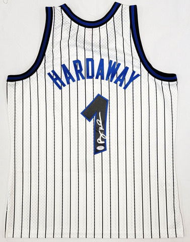 Magic Anfernee Hardaway Auto 1993-94 M&N White Jersey L Smudged PSA/DNA 3T85799