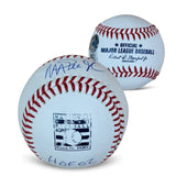 Magic Johnson Autographed Hall of Fame HOF Signed MLB Baseball Beckett With Case