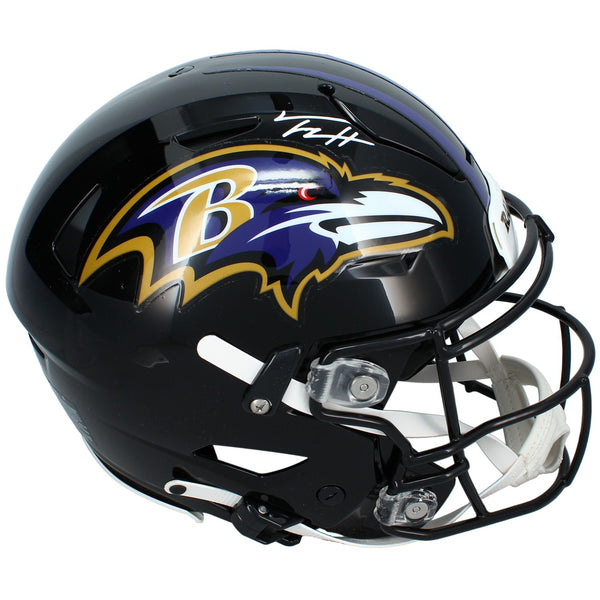 Trey Hendrickson Autographed Baltimore Ravens Speedflex Authentic Helmet Beckett