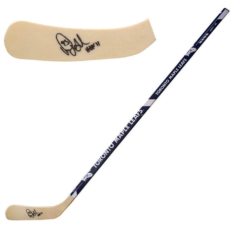 Doug Gilmour Signed Maple Leafs Franklin 48-Inch Hockey Stick w/HOF -(SS COA)