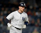 Brandon Drury Signed New York Yankees Majestic Pinstriped Home Jersey (Steiner)