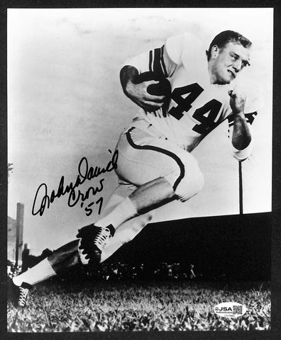 John David Crow Signed/Autographed 8x10 Photo Texas A&M Heisman JSA 212810