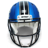 Sam LaPorta Autographed Lions Blue 2024 Alternate Speed Authentic Helmet Beckett