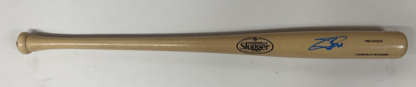Brewers JACKSON CHOURIO Signed Louisville Slugger Blond Bat AUTO - Fanatics