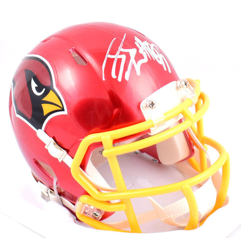 JJ Watt Autographed Arizona Cardinals Flash Speed Mini Helmet- Beckett W Holo