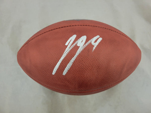 JJ MCCARTHY (MINNESOTA VIKINGS) SIGNED NFL OFFICIAL "THE DUKE" FOOTBALL BECKETT