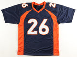 Clinton Portis Signed Denver Broncos Jersey (Beckett) 2xPro Bowl Running Back