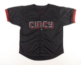 Jake Fraley Signed Cincinnati Reds City Connect Jersey (Playball Ink)2023 Rookie