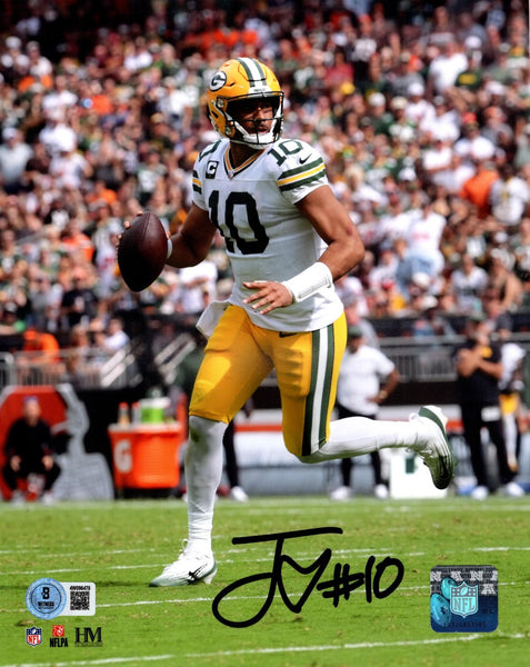 Packers 1st Rnd Pick Quarterback JORDAN LOVE Signed 8x10 Photo #14 AUTO - BAS
