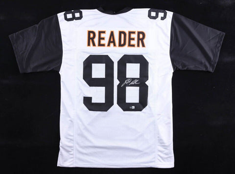 D J Reader Signed Cincinnati Bengals Jersey (Beckett) 2016 Draft Pk/ Nose Tackle