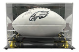 Cooper Dejean Signed Philadelphia Eagles Logo Football Fanatics w/ Case