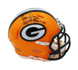 Dorsey Levens Signed Green Bay Packers Speed NFL Mini Helmet with Inscription