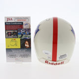 Brett Favre Signed NFL Logo Mini Helmet (JSA COA) Packers, New York Jet, Vikings