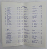 1961 San Diego Chargers Press/Media Guide