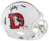 Broncos John Elway Signed Alt 2023 Full Size Proline Helmet w/ Case BAS Witness