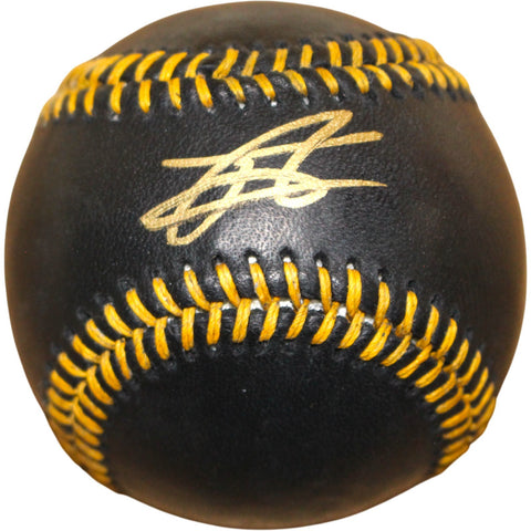 Julio Rodriguez Autographed Seattle Mariners OML Black Baseball Fanatics 54506