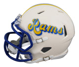 Rams Davante Adams Authentic Signed Retro Speed Mini Helmet W/ Case JSA Witness