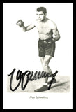Max Schmeling Autographed Signed 3.5x5.5 Photo SKU #240762
