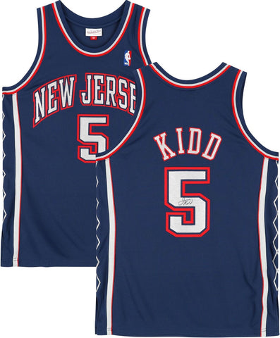 Jason Kidd New Jersey Nets Signed Mitchell & Ness 2006-2007 Authentic Jersey