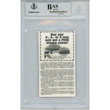 Ray Lewis Autographed Baltimore Ravens 11/27/05 Ticket Stub Beckett 47579