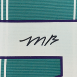 Framed Autographed/Signed LaMelo Ball #2 Rookie Jersey Charlotte Teal BAS COA