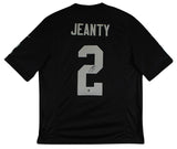 Raiders Ashton Jeanty Authentic Signed Black Nike Limited Jersey BAS Witnessed