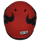 Dalton Schultz Autographed (White) Houston Texans Rave Mini Speed Helmet Beckett