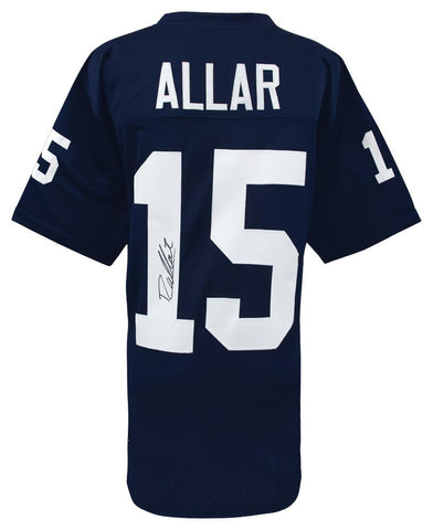 Drew Allar Signed Navy Custom College Football Jersey - (SCHWARTZ COA)