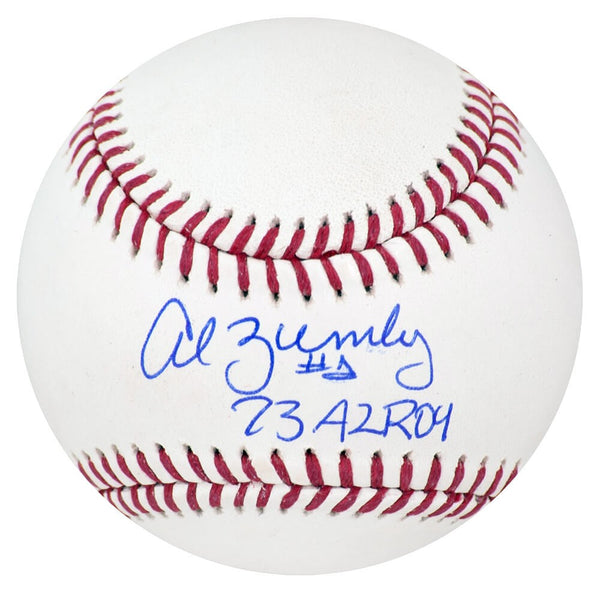 Al Bumbry Signed Rawlings MLB Baseball w/1973 AL ROY - (SCHWARTZ COA)