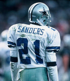 Deion Sanders Signed Dallas Cowboys Jersey (Beckett) 8xPro Bowl Defensive Back