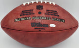 Matt Hasselbeck Autographed NFL Leather Game Football Go Hawks! MCS Holo 87151