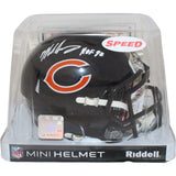 Mike Singletary Autographed/Signed Chicago Bears Mini Helmet JSA 42022