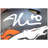 Jonathon Cooper Autographed Denver Broncos Mini Helmet Beckett Witness 52899