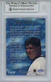 Tony Boselli Autographed 1995 Ultra First Rounders #2 Rookie Card BAS Slab 33175