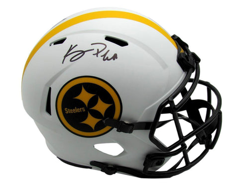Kenny Pickett Autographed Lunar Full Size Replica Pittsburgh Steelers Football