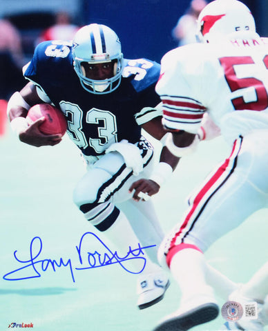 Tony Dorsett Autographed Dallas Cowboys 8x10 Running Photo-Beckett W Hologram