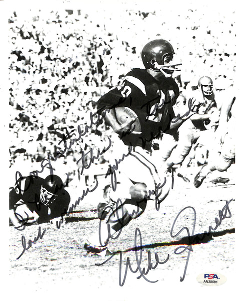 Mike Garrett Signed/Inscribed 8x10 Photo USC 1965 Heisman PSA/DNA 185296