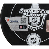 Victor Hedman Autographed Tampa Bay Lightning 20 SC Champ Puck Fanatics 53819