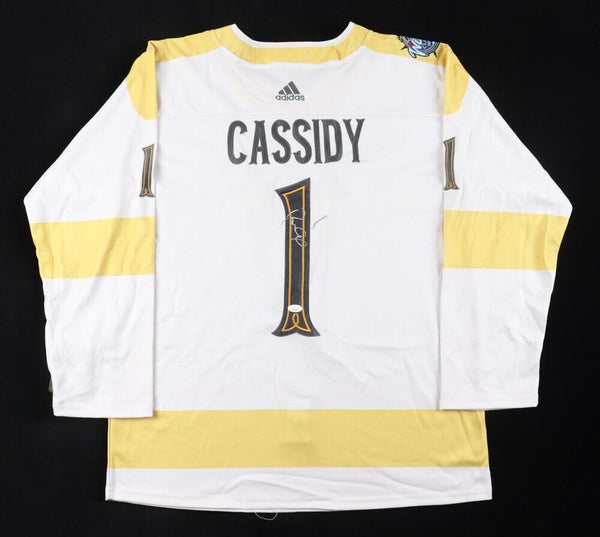 Bruce Cassidy Signed Vegas Golden Knights 2024 Winter Classic Jersey (JSA COA)