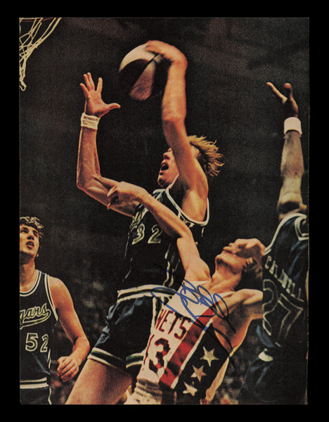 Billy Cunningham Autographed 8x11 Magazine Photo Carolina Cougars SKU #238124