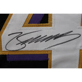 Zay Flowers Autographed/Signed Pro Style Black XL Jersey Beckett Witness 50813