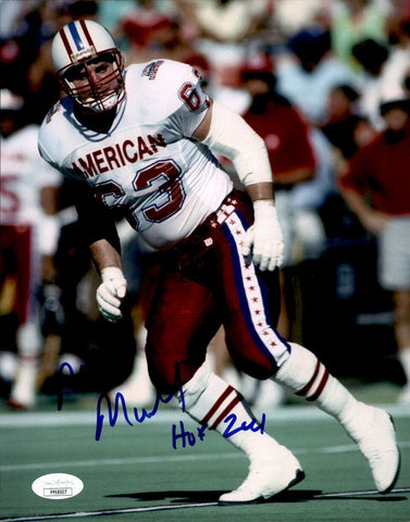 Mike Munchak Houston Oilers HOF Signed/Auto 8x10 Pro Bowl Photo JSA 161560