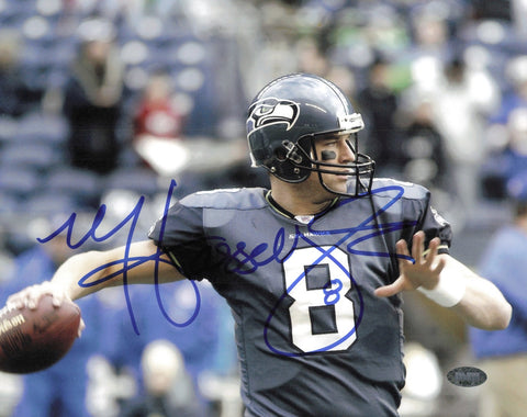 Matt Hasselbeck Autographed Signed 8x10 Photo Seattle Seahawks MCS Holo #63002