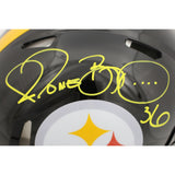 Jerome Bettis Autographed Pittsburgh Steelers Authentic Helmet Beckett 49205