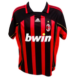 Ricardo Kaka Signed AC Milan Home Soccer Jersey #22 with Beckett Witness