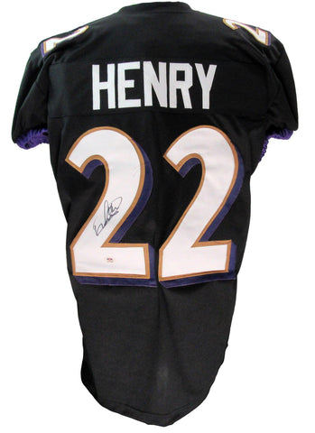 Derrick Henry Signed/Autographed Ravens Jersey PSA/DNA 200739